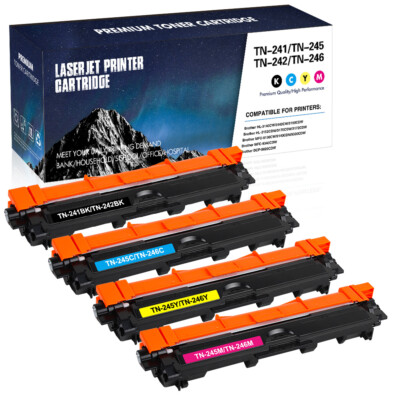 TONER für BROTHER MFC-9142CDN-9332CDW HL-3142CW HL-3152CDW DCP-9022CDW TN241 XL