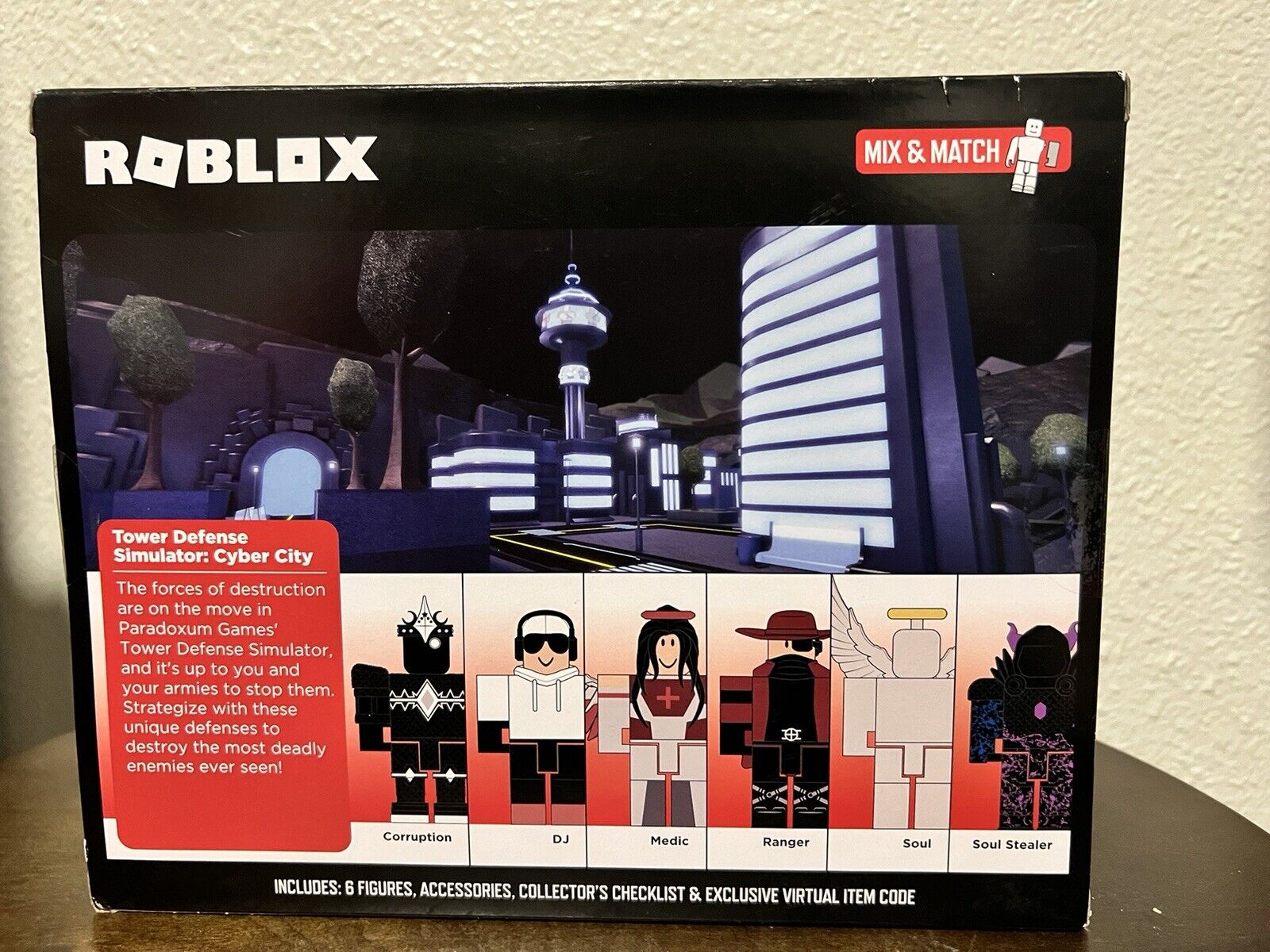 Roblox Multipack - Figurines Tower Defense - Simulateur : Cyber City