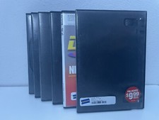Lot of 6 Blockbuster Video Rental DVD Black Empty Cases