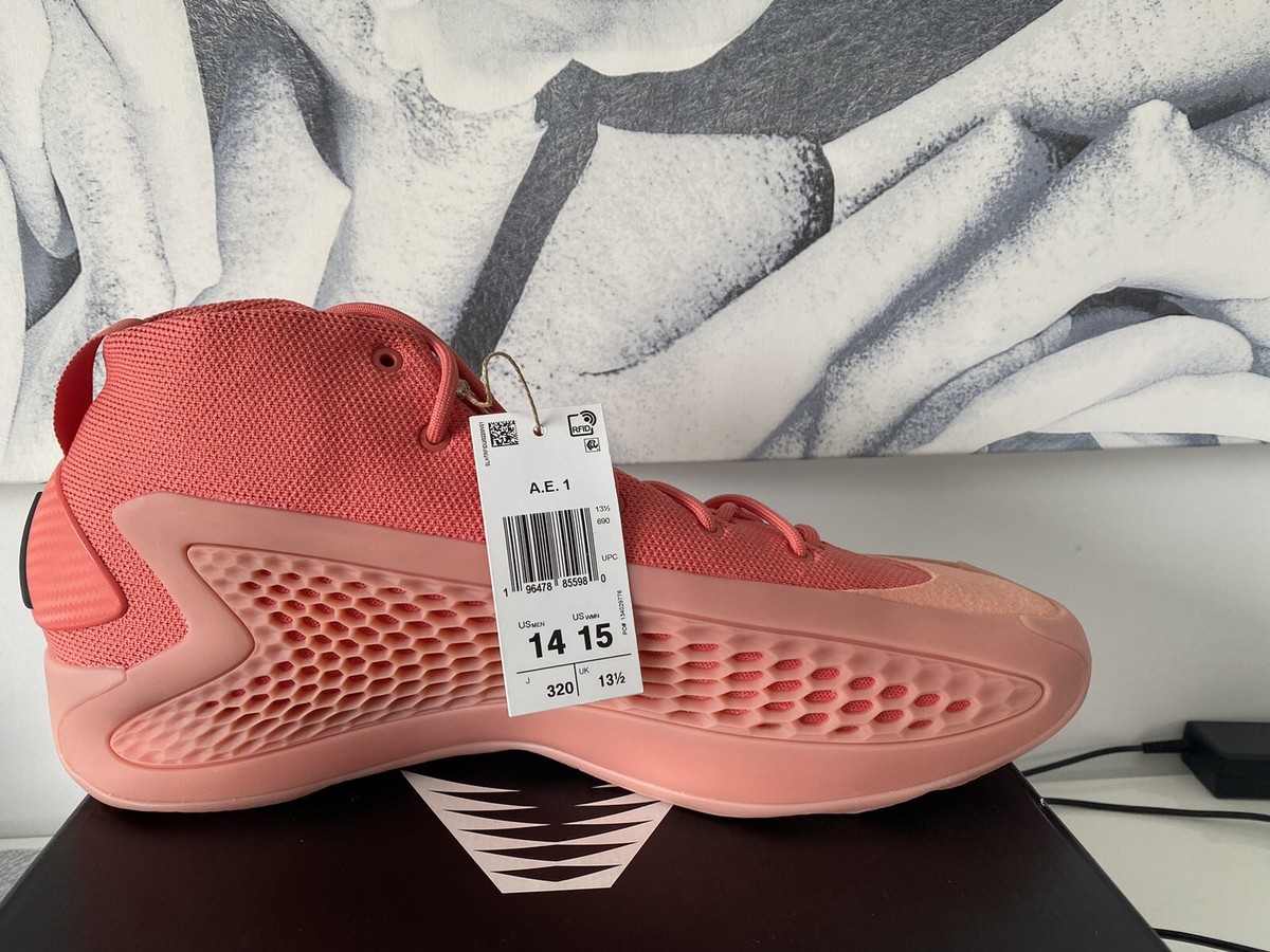 最新アディダスバスケ AE 1 GEORGIA RED CLAY BASKETBALL SHOES adidas AE 1 IF1863 Georgia Red Clay Coral Anthony Edwards