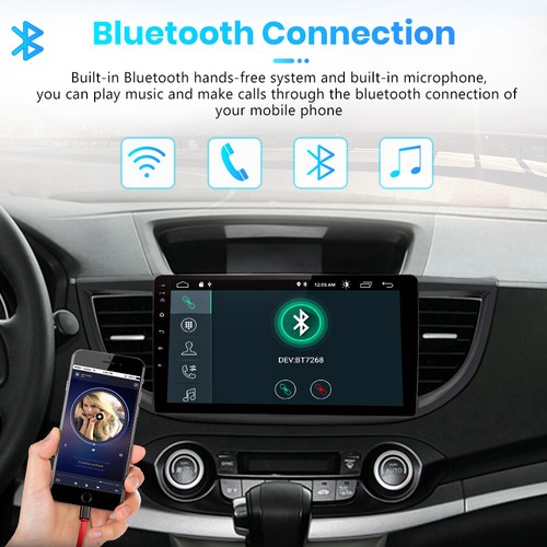 For Honda CRV 20122016 Android 12 Car Stereo Radio GPS Navi Apple