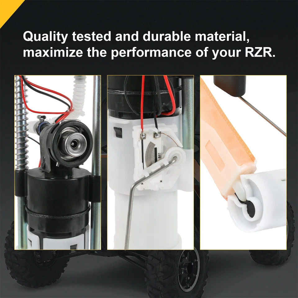 Conjunto de bomba de combustible nuevo para Polaris RZR 800 EFI 47-1019 2008 2009 2010 Foto 3 de 4