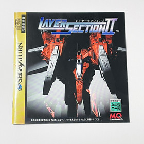 Layer Section 2 SEGA SATURN SS Medhia Shooting Shooter Retro Game Japan