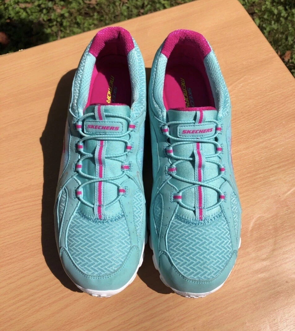 Skechers Memory Foam Flex Fushion EZ Flex No Tie Slip On Sneakers
