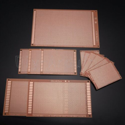 12PCS Prototyping Board PCB Printed Circuit Prototype Breadboard Perfboard NEW