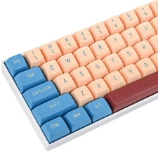 160-Key CSA Profile Keycaps PBT Key Cap Set with 7U Spacebar Custom Keycaps f...