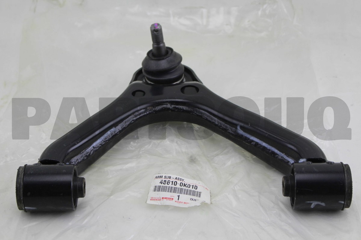 486100K010 Genuine Toyota ARM ASSY, FRONT SUSPENSION UPPER