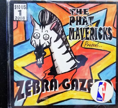 THE PHAT MAVERICKS Present Zebra Gazebo Music CD 2008 Smooth Soft Rock Acoustic