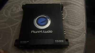 Planet Audio AC1500.1M ANARCHY 1500-watts Monoblock Class A/B 1 Channel 2 Ohm...
