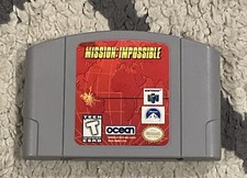 NICE Vintage Mission Impossible N64 Nintendo 64 Video Game Tested