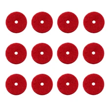 Cutex™ Red Spool Pin Felt Discs for Home Sewing Machines, 4mm, 12pk