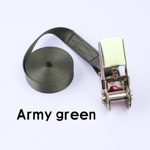 1/3/4/5M Adjustable Tie Downs Lashing Straps Metal Buckle Luggage Cargo Bag Belt - Picture 57 of 64