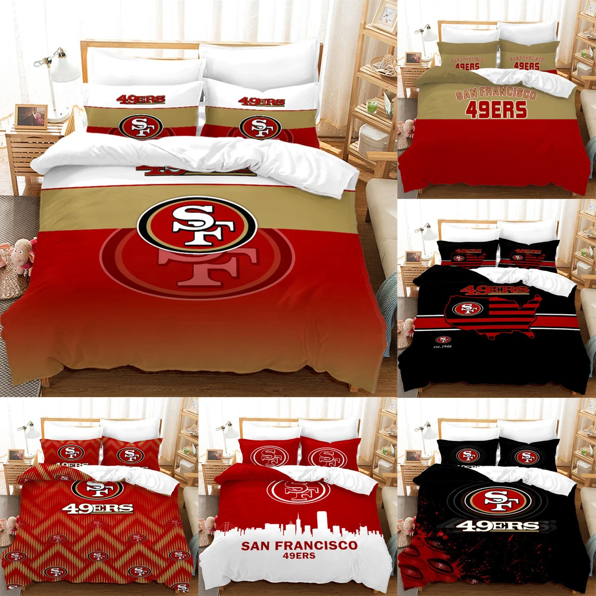 49ers blanket king size sale