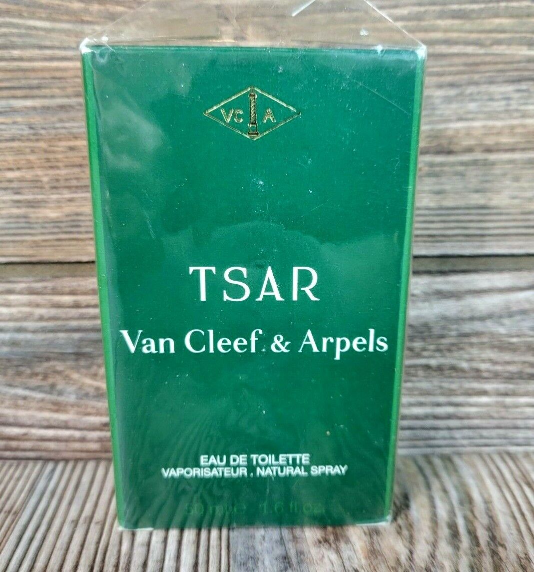 Tsar Van Cleef & Arpels Eau De Toilette Spray 1.6 fl.oz 50 ml NEW! Sealed Rare!