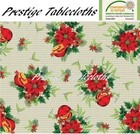 Christmas PVC Vinyl Wipe Clean Tablecloth - ALL SIZES - Code: F673-1