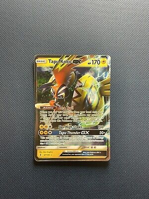 Tapu Koko GX - 47/145 Guardians Rising Ultra Rare Pokemon - NM