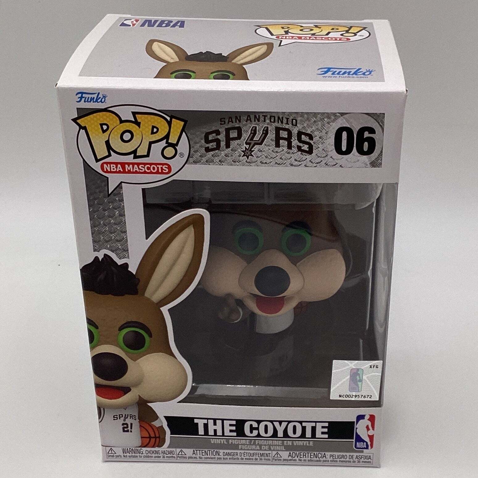 Funko Pop! Nba Mascots - San Antonio Spurs - The Coyote