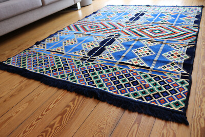 135x200 cm Teppich,Carpet,Matte,Kelim,Kilim  Damaskunt S 1-4-29