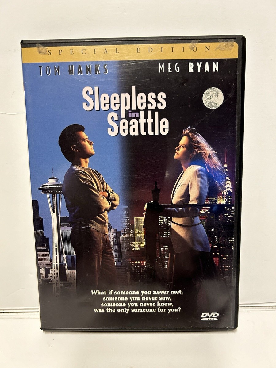 Sleepless In Seattle, DVD Movie, Tom Hanks, Meg Ryan, Very Good Condition
