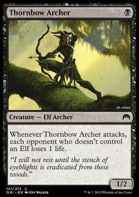 MTG Magic the Gathering Thornbow Archer (121/308) Magic Origins LP
