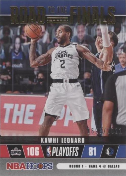 2021-22 Panini NBA Hoops - Kawhi Leonard #30 - 1 of 2