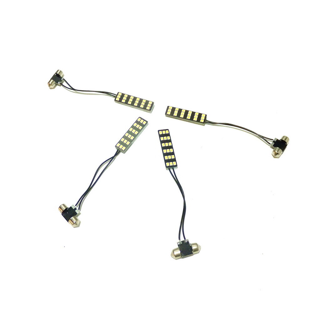 Kit 10 LED Interni Per Lettura Auto Per Nissan Serena C26 2011-2016 - 2835 SMD, Luce Bianca 6000K