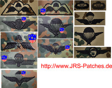 Fallschirmspringer Abzeichen Jumpwings BW US NL F B CA  A I DK CZ SLO FIN NOR MX