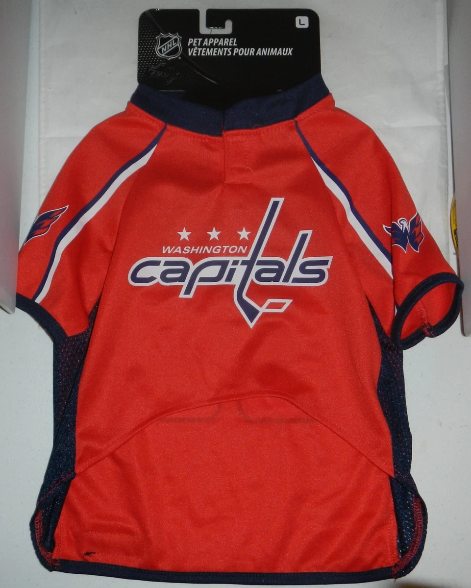 Washington capitals pet sales jersey