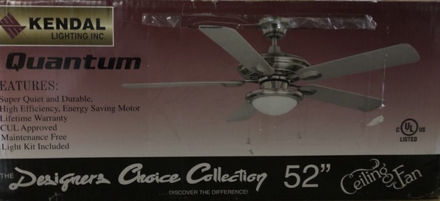 Kendal Lighting Inc Ac18152 Designers Choice Indoor Ceiling Fan