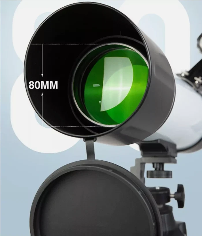 Skyoptikst 80/500 Telescope for Adults & Kids -with Phone Adapter-Christmas Gift - Image 3 of 4