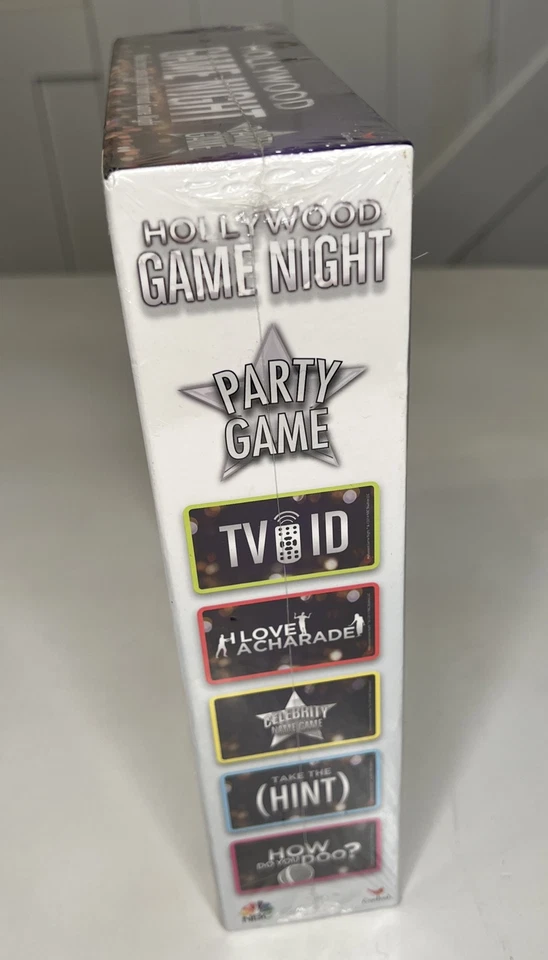 Hollywood Game Night Party Family Board Game NBC Cardinal 2014 New Sealed - Image 2 of 4