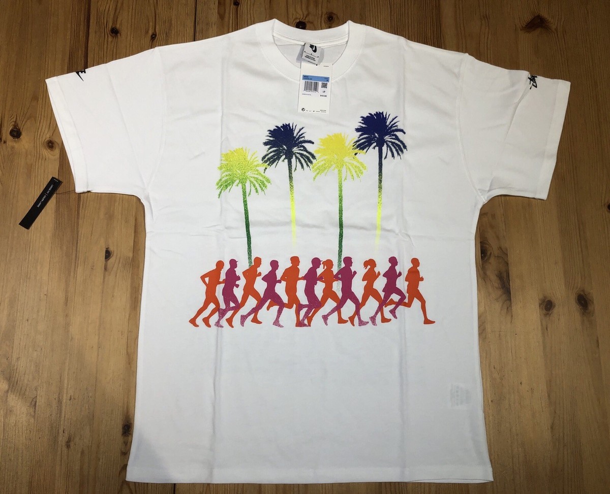 Tシャツ・カットソー Nike x Stussy Douglas Firs to Palm Trees T-Shirt White 2020 Nike x Stussy Douglas Firs to Palm Trees T-Shirt White Mens