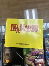Dr. Mario Nintendo NES Instruction Manual Booklet ONLY Doctor Mario