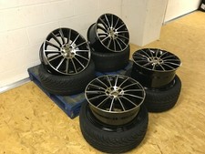 19" Mercedes AMG Turbine Style Black Pol Wheels & 245/275 +Tyres e-class 🔥