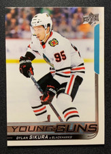 2018-19 Upper Deck Young Guns #489 Dylan Sikura RC Blackhawks