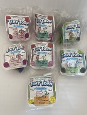 McDonalds Happy Meal Toys Tiny Toon Adventures Flipcar 7 Pieces New Vintage 1990