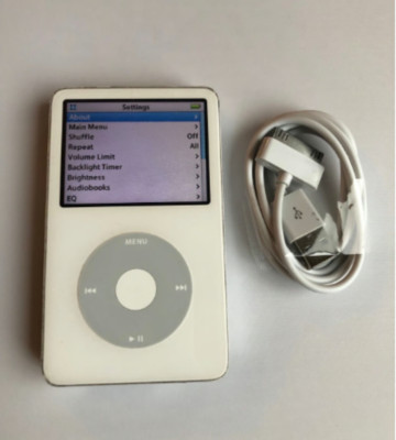 Apple iPod classic 5th Generation White (80GB) | eBay