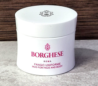 Borghese ~ FANGO UNIFORME ~ mud mask face & body brightening ~ 0.5 oz travel (m1
