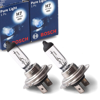 2x BOSCH Glühlampe H712V 55W PX26d Halogen Fernscheinwerfer