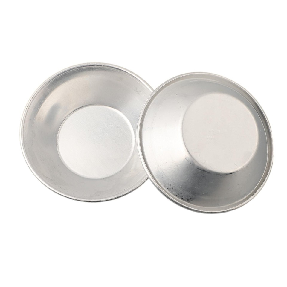 4-Size Aluminum Baking Cup Set (20-Piece) – Egg Tart, Cupcake & Cookie Molds