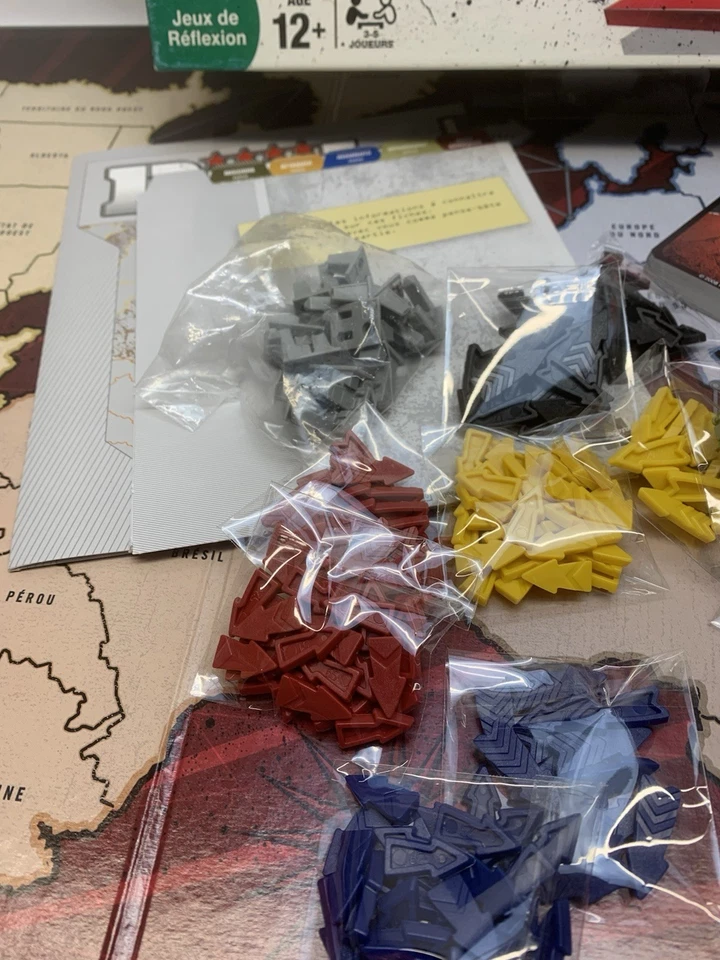 ♠️ Jeu de société - RISK - Des Année 2008 - PARKER - Parker - TBE ♠️ - Photo 2/4