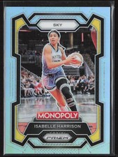 2024 Panini Prizm Monopoly WNBA #36 Isabelle Harrison Light Blue Prizms #/199