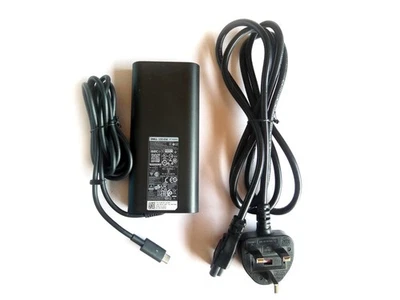 Dell 130W USB-C Charger AC Adapter w/ Power Cable Genuine Original - Image 1 of 4