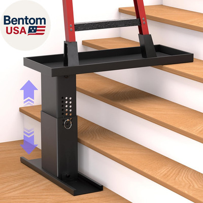 Ladder Leveler Pro | Heavy-Duty Ladder Stabilizer for Stairs | 750Lb Safety Ladd