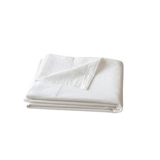 Flat Sheet Only 100 Washed Cotton Linen Feel WrinkleFree, FadeResistant, Sta...