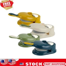 2 in 1 Dumpling Maker DIY Dumpling Skin Press Dough Presser Mold Tool Green US