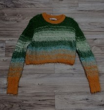 ZARA Knit Rundhals Pullover Pulli Langarm Gr�...