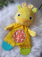 Bright Starts Snuggle  Teethe Plush Teether Toy - Giraffe, BPA Free -0 months 