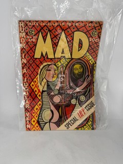 3 vintage Mad Magazines from 1954 and 1955 (PL)