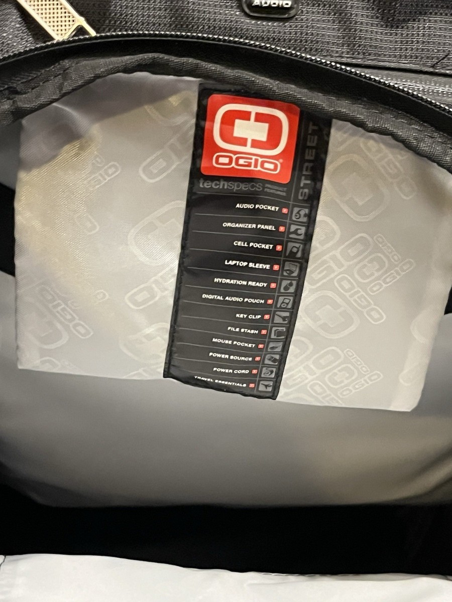 OGIO Metro Backpack Laptop Travel Bag Black Multi Pocket Tech Bag Honeywell View 3